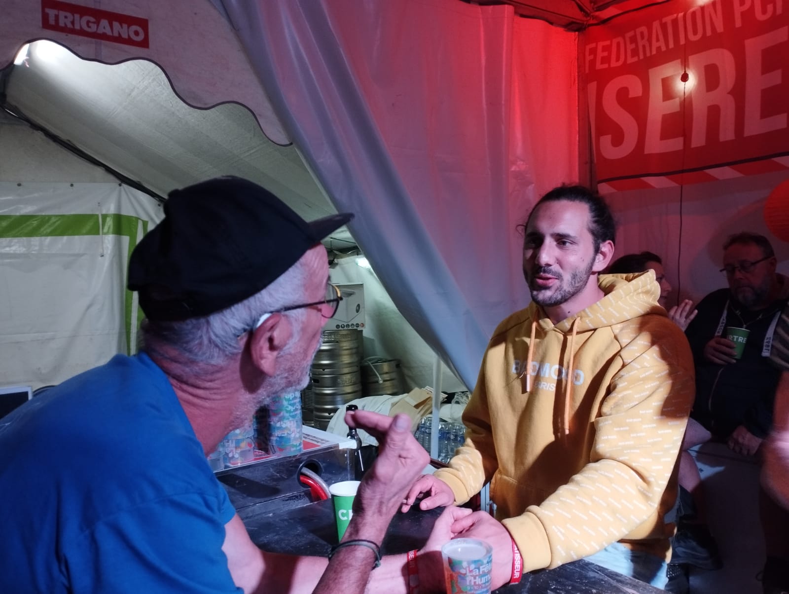 Le bar de la guinguette